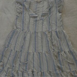 Altar'd State Blue and White Dress